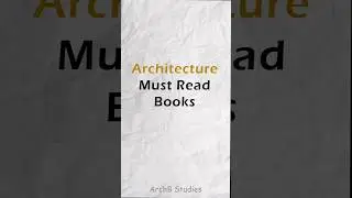 Must Read Architecture books