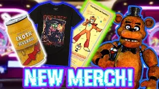 New Merchandise + FNaF Movie News! - FNaF News