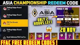 FREE FIRE REDEEM CODE FOR TODAY NOVEMBER 20 | FF REWARDS REDEEM CODE | FF REDEEM CODE TODAY