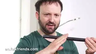 Carbony Low Whistle in D made from carbon fiber SMALL HAND