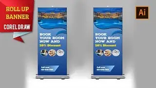 How To Design Roll Up Banner In Adobe Illustrator