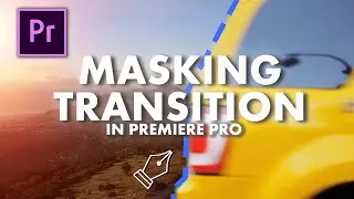 MASKING TRANSITION Effect in Adobe Premiere Pro.