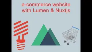 Demonstration of E Commerce Website Built With PHP Lumen Laravel And  Nuxtjs - Dashboard