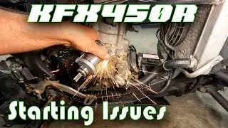Kawasaki KFX450R Electric Start Issue Ep92