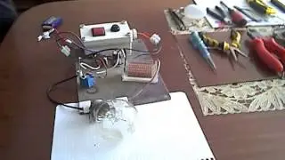 Шокер НЛО испытание, сборка в домашних условиях.