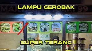 Membuat Lampu Gerobak Super Terang dari Barang Bekas ‼️