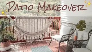 GIVING MY PATIO A *GLOW UP*