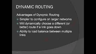 ADVANCE NETWORK MANAGEMENT  - LECTURE 4   THE ROUTING PROCESS