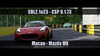 Assetto Corsa - Macau - Mazda MX Cup [4K - Sol2.1a23 Test]