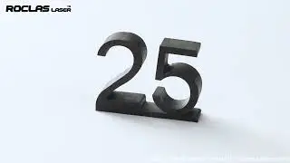 25mm Carbon steel cutting, 20mm metal cutting by Roclas fiber laser 6000W