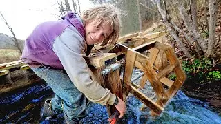 My Teenager Built a Waterwheel (After Surgery)