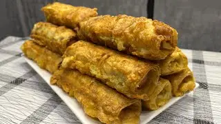 СОСИСКИ В ЛАВАШІ З ХРУСТКИМ КЛЯРОМ! Смачна швидка закуска!