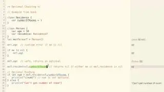 Swift Programming #19: Optional Chaining