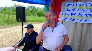 Фахрудин Гюлечов  на свадьбе в с. Бухнаг с песней 