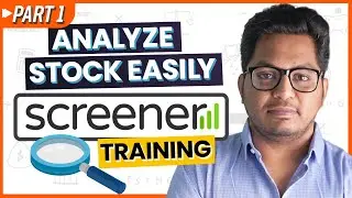 How to Analyze Stocks on Screener Website? Part 1