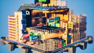 UE5 Animated Diorama: Cargo Station