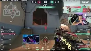 FNS' reaction to PRX Jinggg's INSANE 4k clutch against DRX