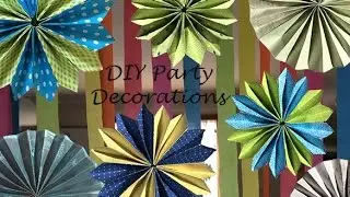 DIY Origami Party Decorations