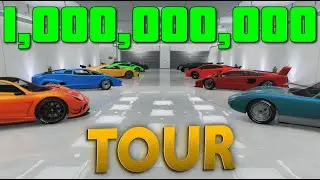 MY 1.4 BILLION GARAGE TOUR! GTA Online