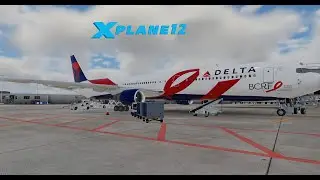 X-Plane 12.05b3 FF B763 ER BCRF CARIBEAN Hop KMIA/TJSJ