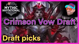 Mythic Qualifier Weekend Day 1 - Crimson Vow Draft - MTG Arena
