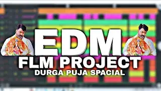 FL Studio Mobile 2025 | EDM Flm Project Download | Durga Puja Spacial Bhakti Dj Song | Aniket Vst