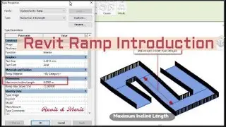 Video16 Part1- Revit Ramps - Maximum Incline Length - Max Slope