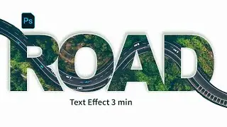 Photoshop Text Effect in 3min | How to Create Text Effects in Photoshop | Photoshop Typography