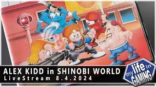 Alex Kidd in Shinobi World (Master System) :: LIVE STREAM