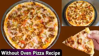 Pizza Recipe Without Oven || Pizza Recipe | Pizza dough Recipe | Pizza banane ka Tarika by A1 Recipe