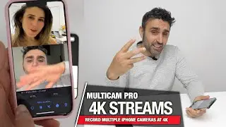 Record in 4K Front and Back Cameras at the Same Time on iPhone | Multicam Pro v1.6