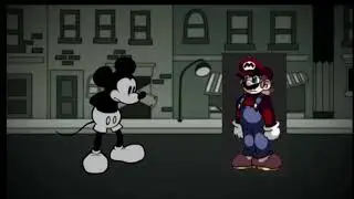 FNF Downcast but it's SNS Mouse Vs MTMB Mario.