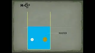 How to react acid with water animation