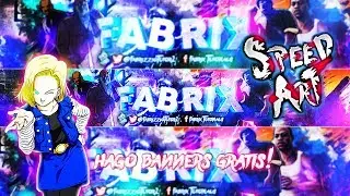SPEED ART///BANNER PARA FABRIX!///HAGO BANNERS $$$///
