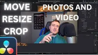 How to Transform and Crop Photos in Davinci Resolve