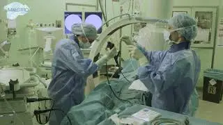 Placement of guidewire and occlusion balloon catheter