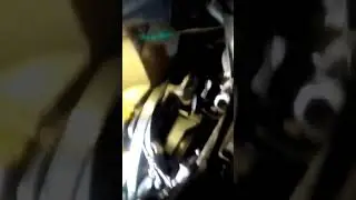 сняли помпу на аксоре.