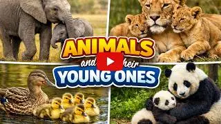 Animals and their young ones | Animals babies | Animals and their babies | Baby animals| Animal baby