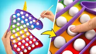 Come Fare Un POP IT Personalizzato A Casa!