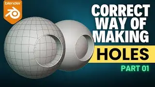 The correct way to make HOLES blender 