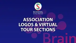 Editing association logos and virtual tour section
