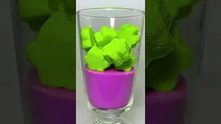 Very Satisfying and Relaxing, Kinetic Sand ASMR, Drop and squish