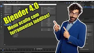 Blender 4.0: Menu oculto com ferramentas inéditas!