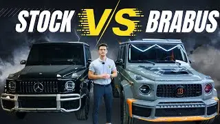 BRABUS G63 vs. Stock Mercedes G63 – The Difference is INSANE!