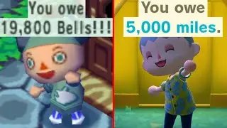 Paying my First Debt in Every Animal Crossing Game!