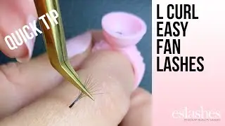 L Curl Easy Fan Eyelash Extensions