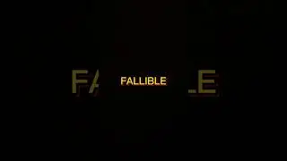 FALLIBLE meaning with an example #words#english#learn#ielts#englishwords#englishwordmeaning#growth