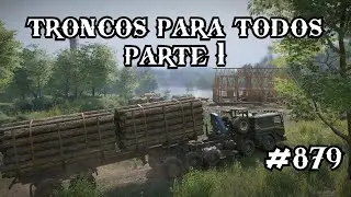 troncos  para todos parte 1 | SnowRunner T1 #879