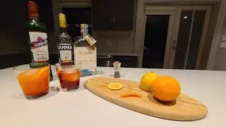 How to Make Italian Cocktails (Negroni / Garibaldi)