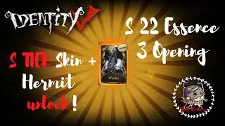 GOLDEN LIMITED HERMIT | Identity V Essence Opening